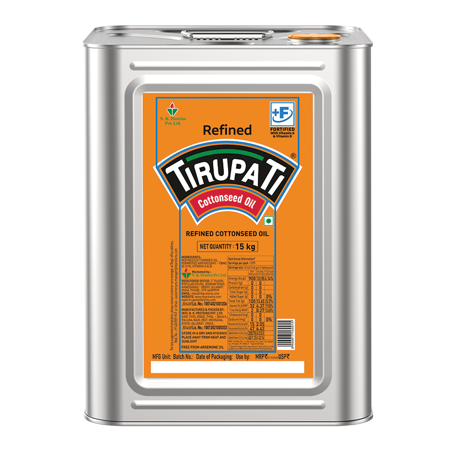 Tirupati Cotton Seed Oil