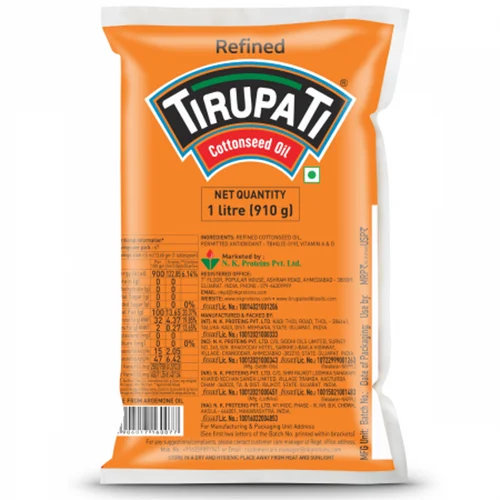 Tirupati Cotton Seed Oil 1 L - Image 2
