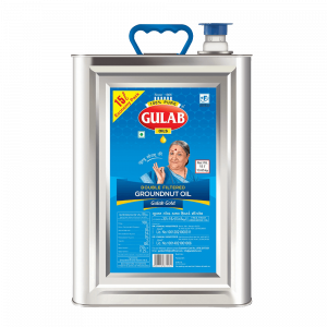 Gulab Groundnut Oil Tin