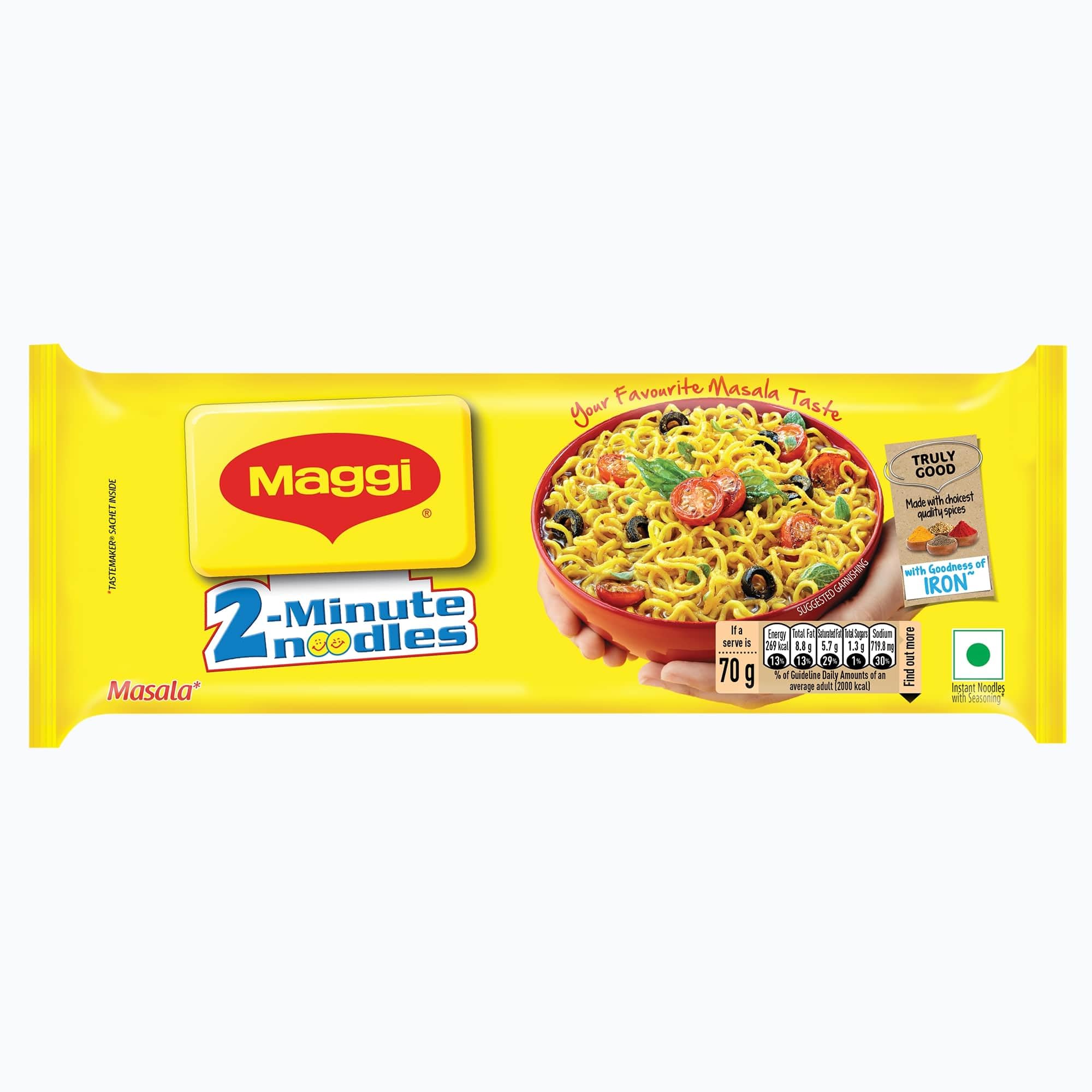 Maggi Masala - 2 Minutes Instant Noodles Made With Quality Spices