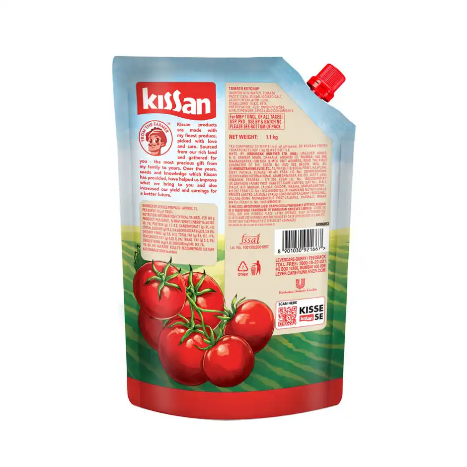 Kissan Fresh Tomato Ketchup - Image 2