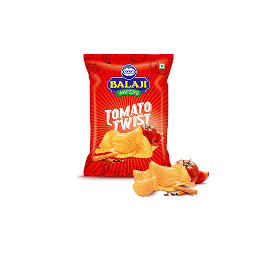 Balaji Crunchem Tomato Twist Wafers - Image 3